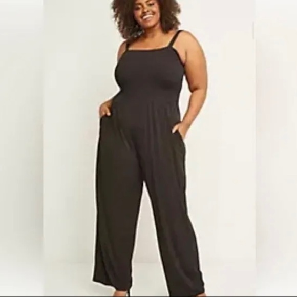 Lane Bryant Pants & Jumpsuits Lane Bryant Plus Size Smocked Black